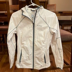 White Columbia jacket size small